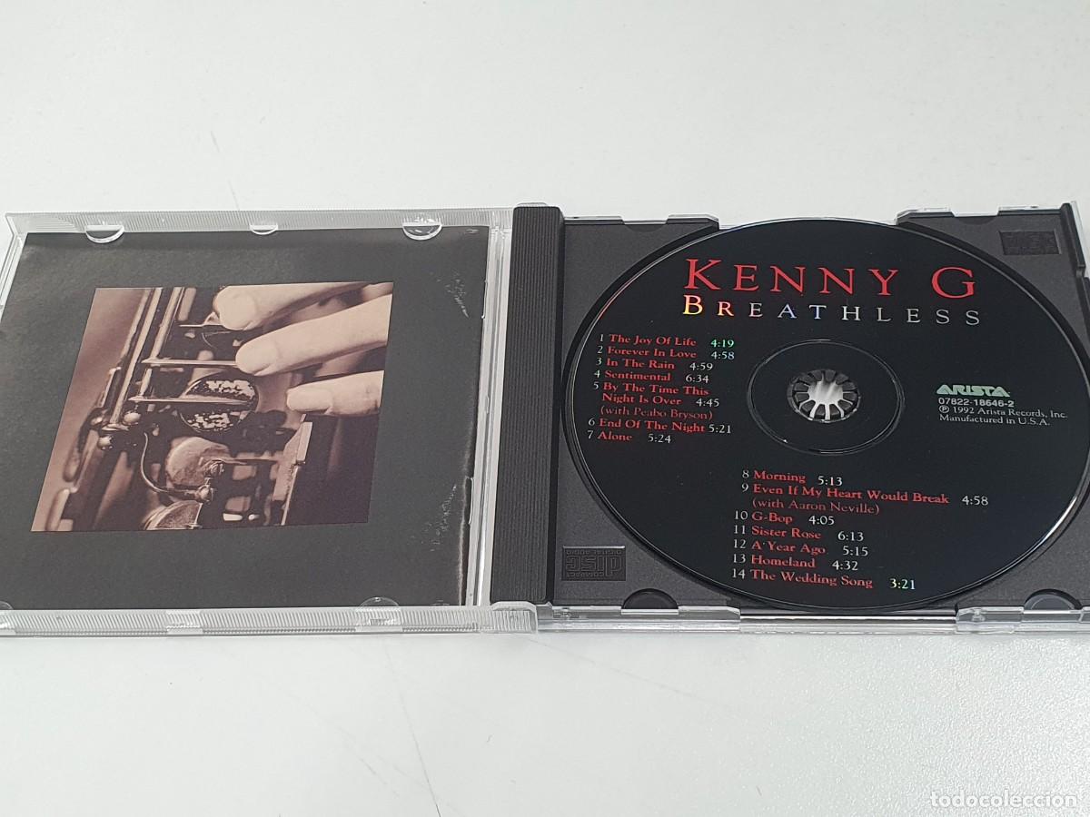 CDs de m&uacute;sica: CD KENNY G - BREATHLESS - 1992 - Foto 2