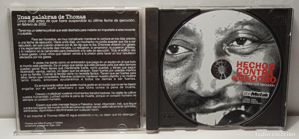CDs de m&uacute;sica: Hechos contra el decoro - Foto 3