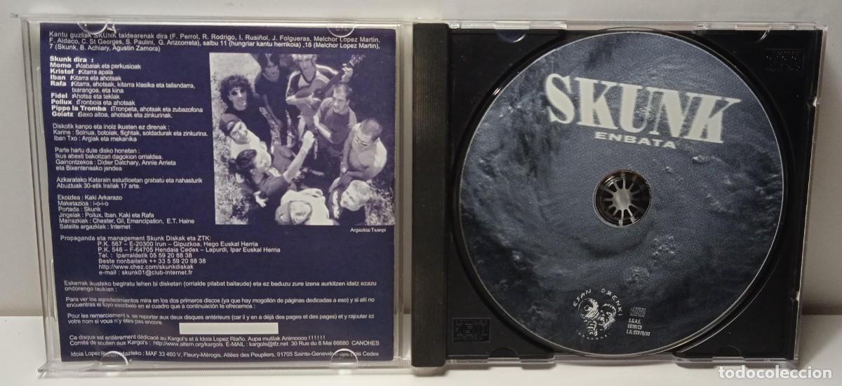 CDs de m&uacute;sica: Skunk,enbata - Foto 3