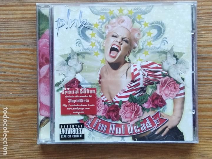 CDs de m&uacute;sica: CD PINK - IM NOT DEAD (2C) - Foto 1