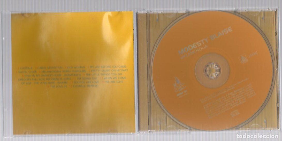 CDs de m&uacute;sica: CD MODESTY BLAISE MELANCHOLIA. - Foto 2