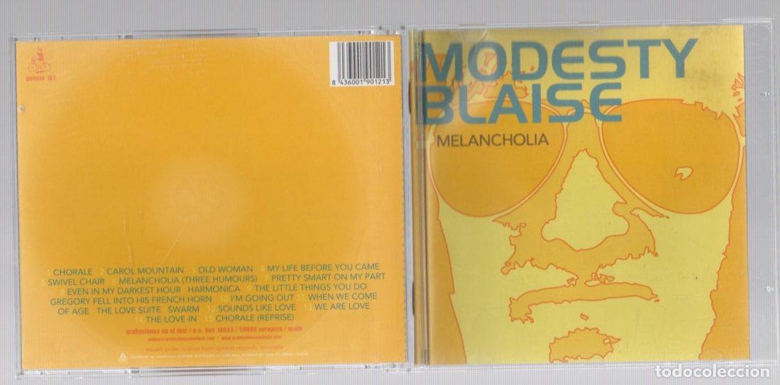 CDs de m&uacute;sica: CD MODESTY BLAISE MELANCHOLIA. - Foto 1
