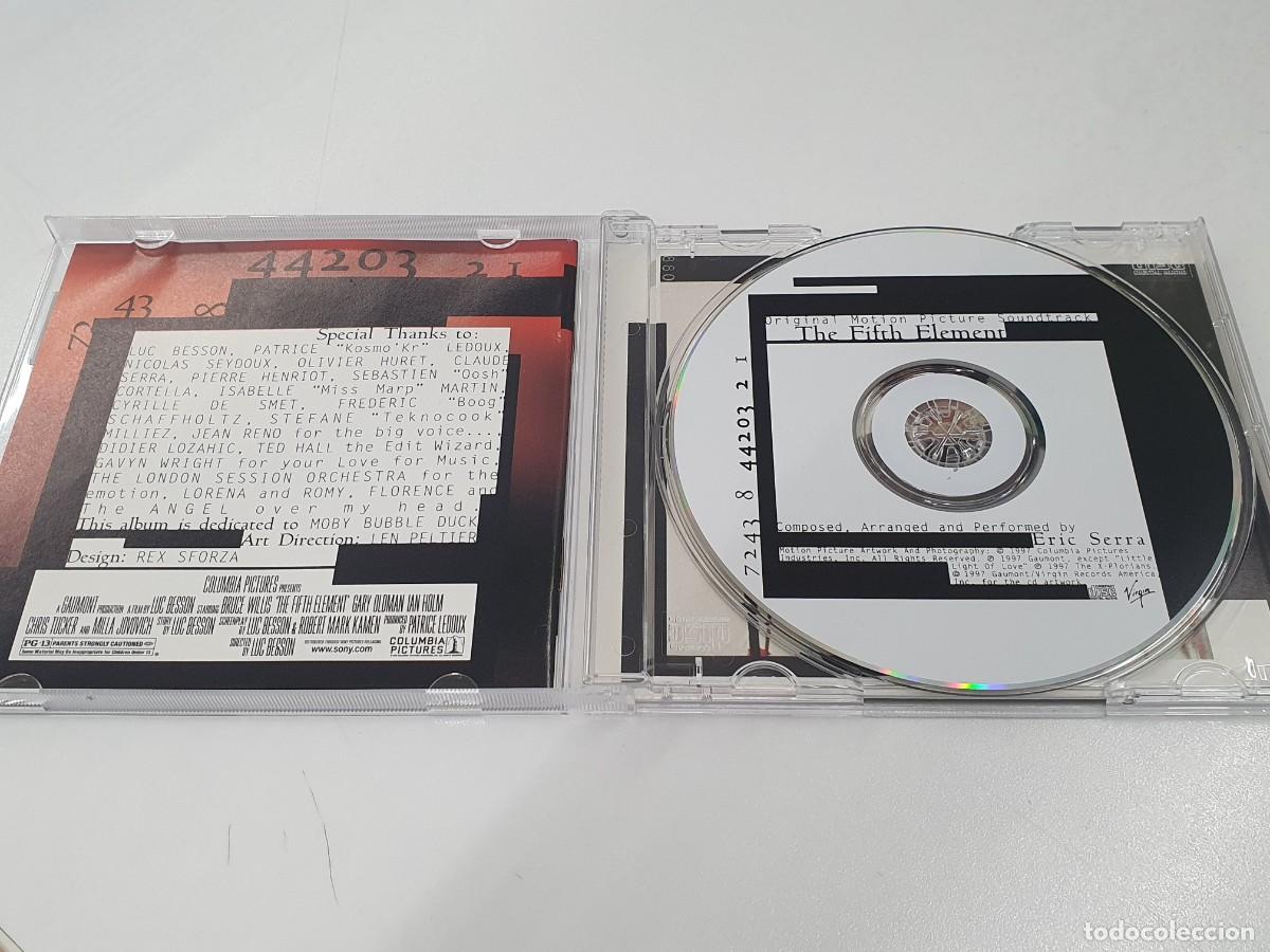 CDs de m&uacute;sica: CD NUEVO - ER&Iacute;C SERRA - THE FIFTH ELEMENT - 1997 - Foto 2
