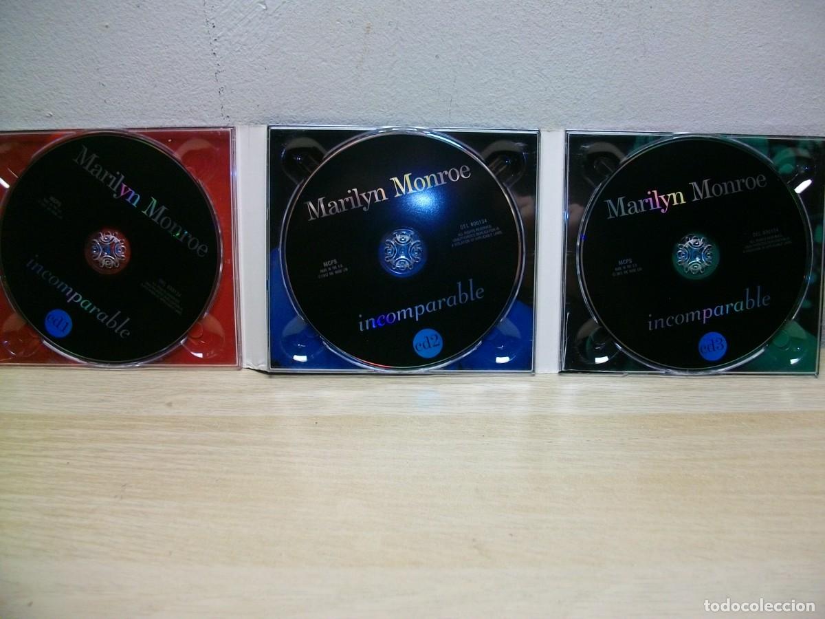 CDs de m&uacute;sica: Marilyn Monroe -Incomparable 3 x CD - Foto 2