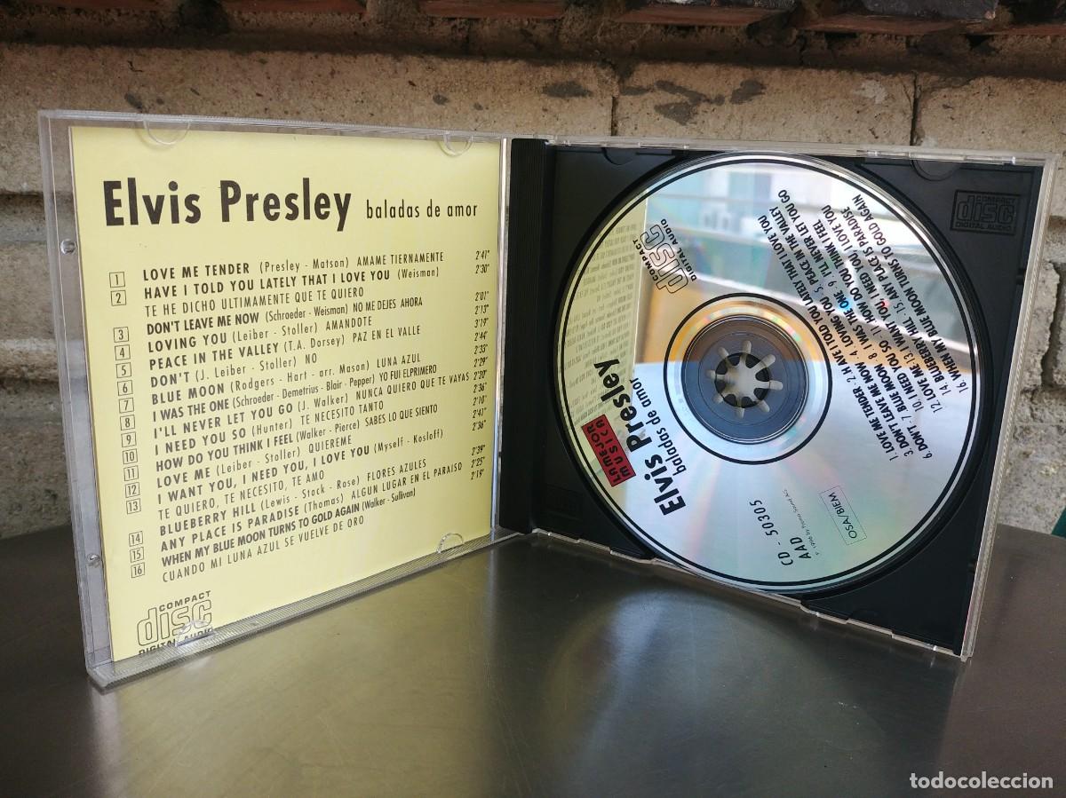 CDs de m&uacute;sica: ELVIS PRESLEY-CD BALADAS DE AMOR - Foto 2