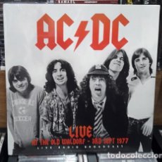 CDs de Música: ACDC LIVE AT THE OLD WALDORF 3RD SEPT 1977. Lote 401861854