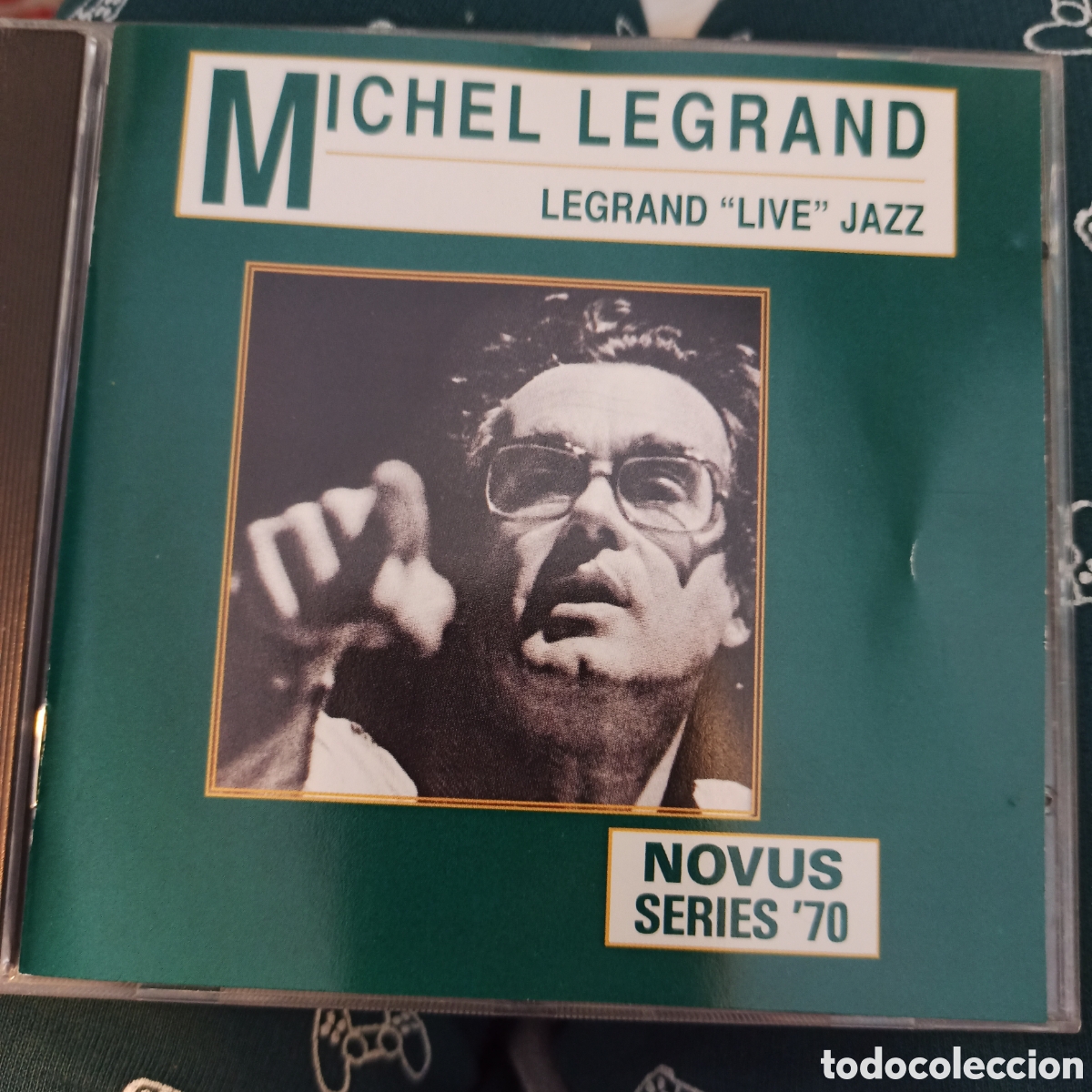CDs de m&uacute;sica: Michel Legrand &ndash; Legrand &rdquo;Live&rdquo; Jazz - Foto 1