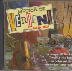 CDs de Música: MÚSICA DE VERBENA CD ORQUESTA SALSA RICA 1991. Lote 401893324