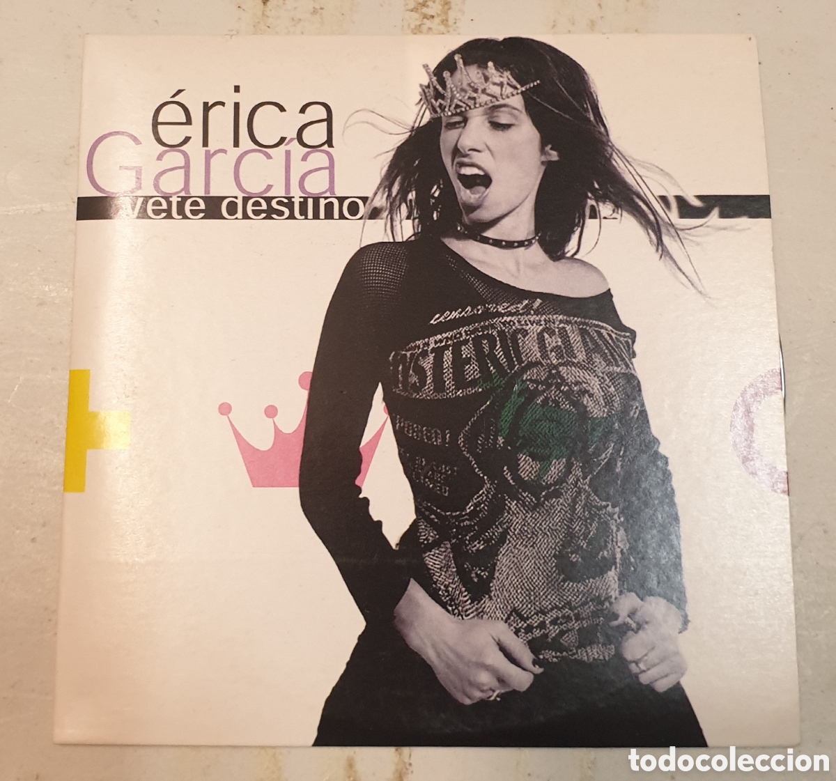CDs de m&uacute;sica: Erica Garc&iacute;a - vete destino. Cd single
