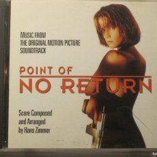 CDs de Música: HANS ZIMMER – POINT OF NO RETURN. Lote 401935569