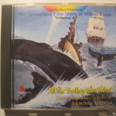 CDs de Música: MIKLOS ROZSA - ALL THE BROTHERS WERE VALIANT. Lote 401937084