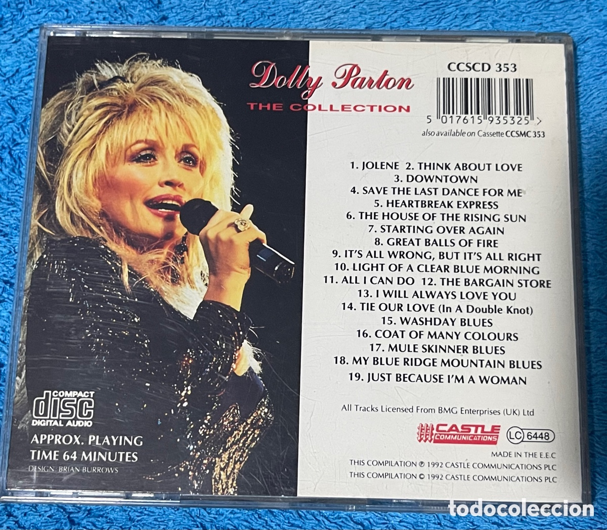 CDs de m&uacute;sica: CD DOLLY PARTON THE COLLECTION 1992 - Foto 2