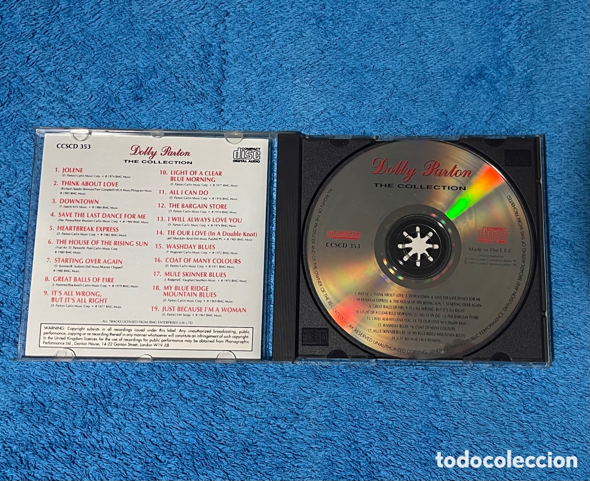CDs de m&uacute;sica: CD DOLLY PARTON THE COLLECTION 1992 - Foto 4