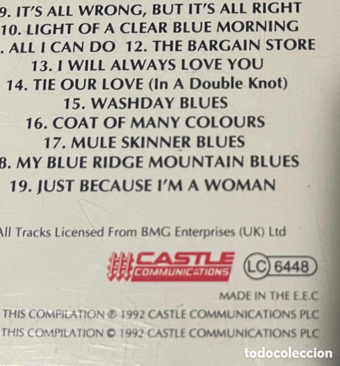 CDs de m&uacute;sica: CD DOLLY PARTON THE COLLECTION 1992 - Foto 7