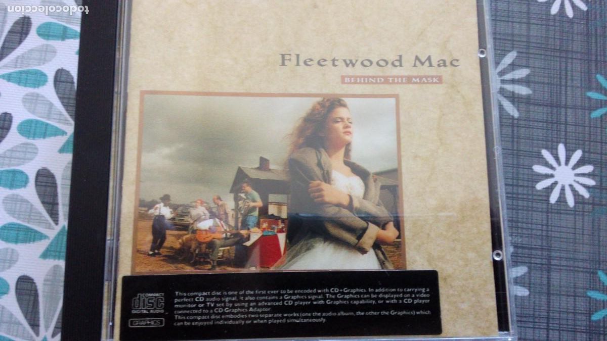 CDs de m&uacute;sica: FLEETWOOD MAC BEHIND THE MASK CD - Foto 1