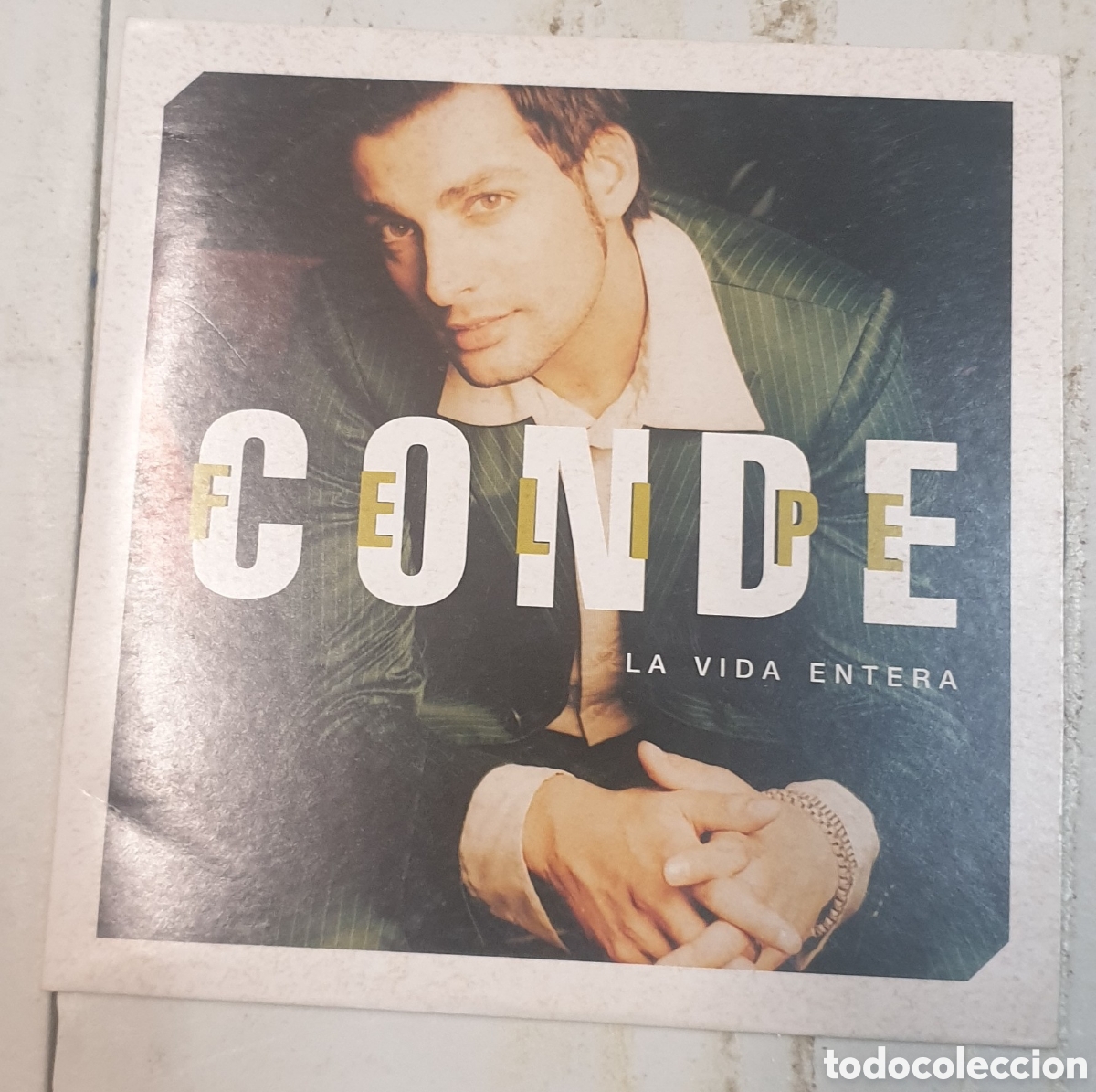 CDs de m&uacute;sica: Felipe Conde - la vida entera. Cd single - Foto 1
