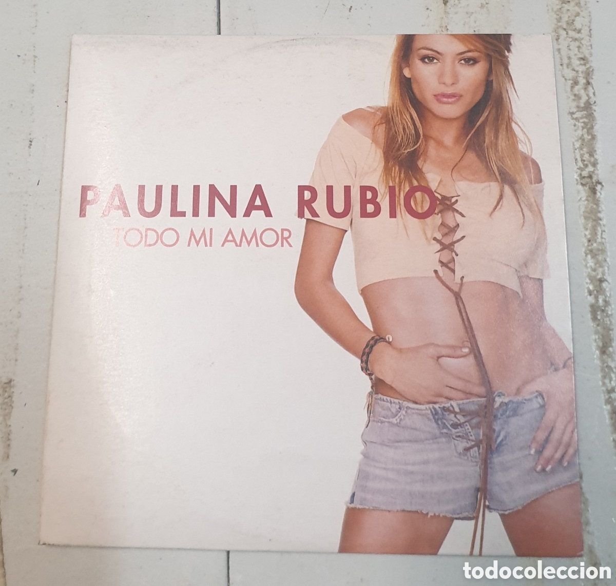 CDs de m&uacute;sica: Paulina Rubio - todo mi amor. Cd single - Foto 1