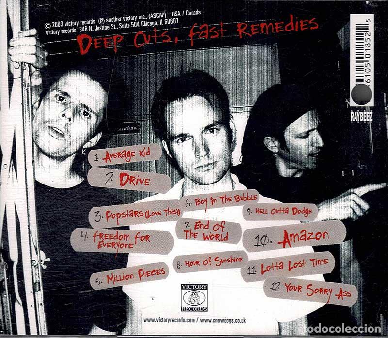 CDs de m&uacute;sica: Snowdogs - Deep Cuts, Fast Remedies. CD - Foto 2