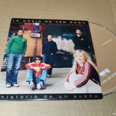 CDs de Música: LA OREJA DE VAN GOGH HISTORIA DE UN SUEÑO CD SINGLE PROMO DE CARTON AÑO 2004 AMAIA MONTERO 1 TEMA. Lote 402082249