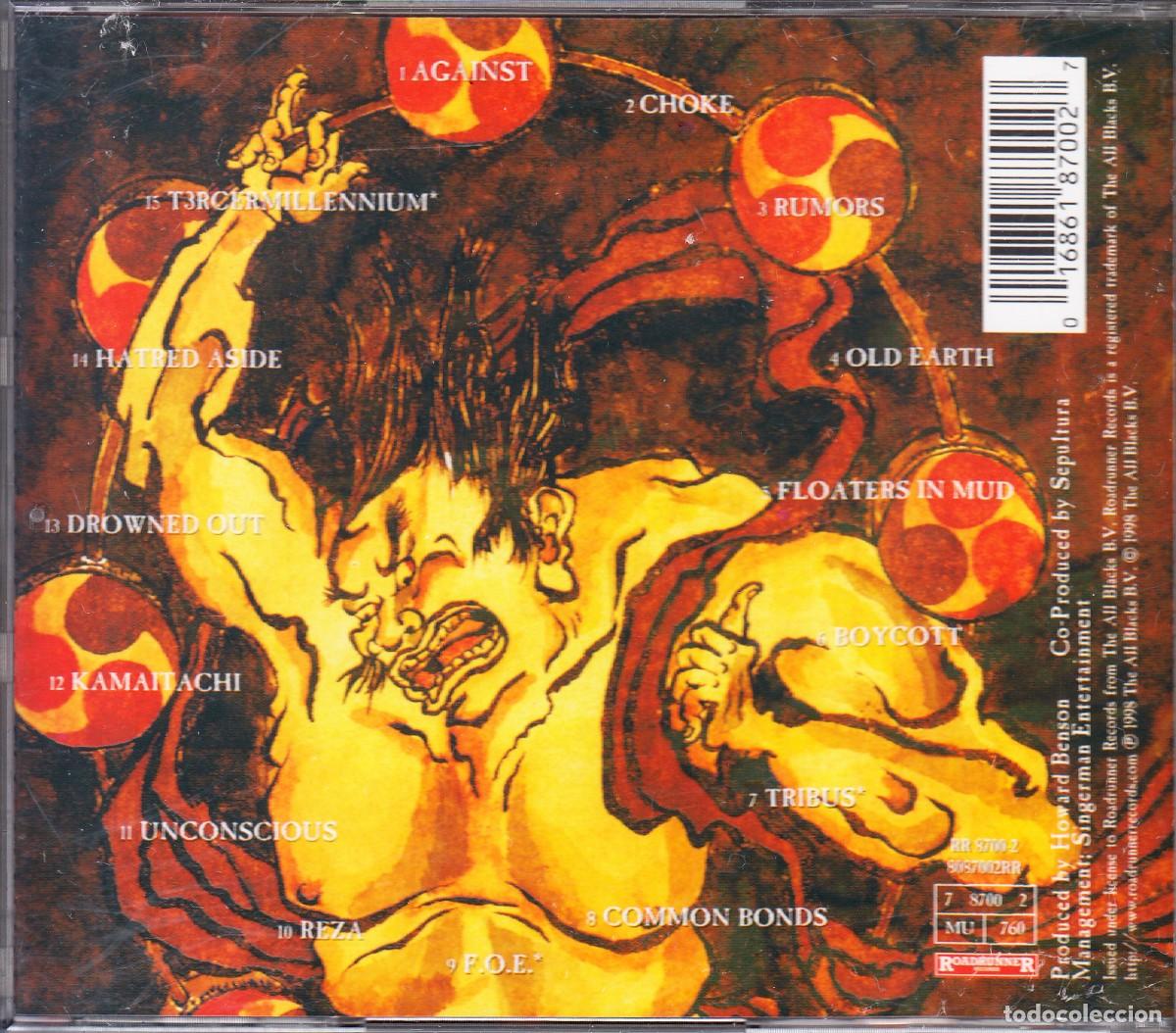 CDs de m&uacute;sica: SEPULTURA. AGAINST. CD. - Foto 2