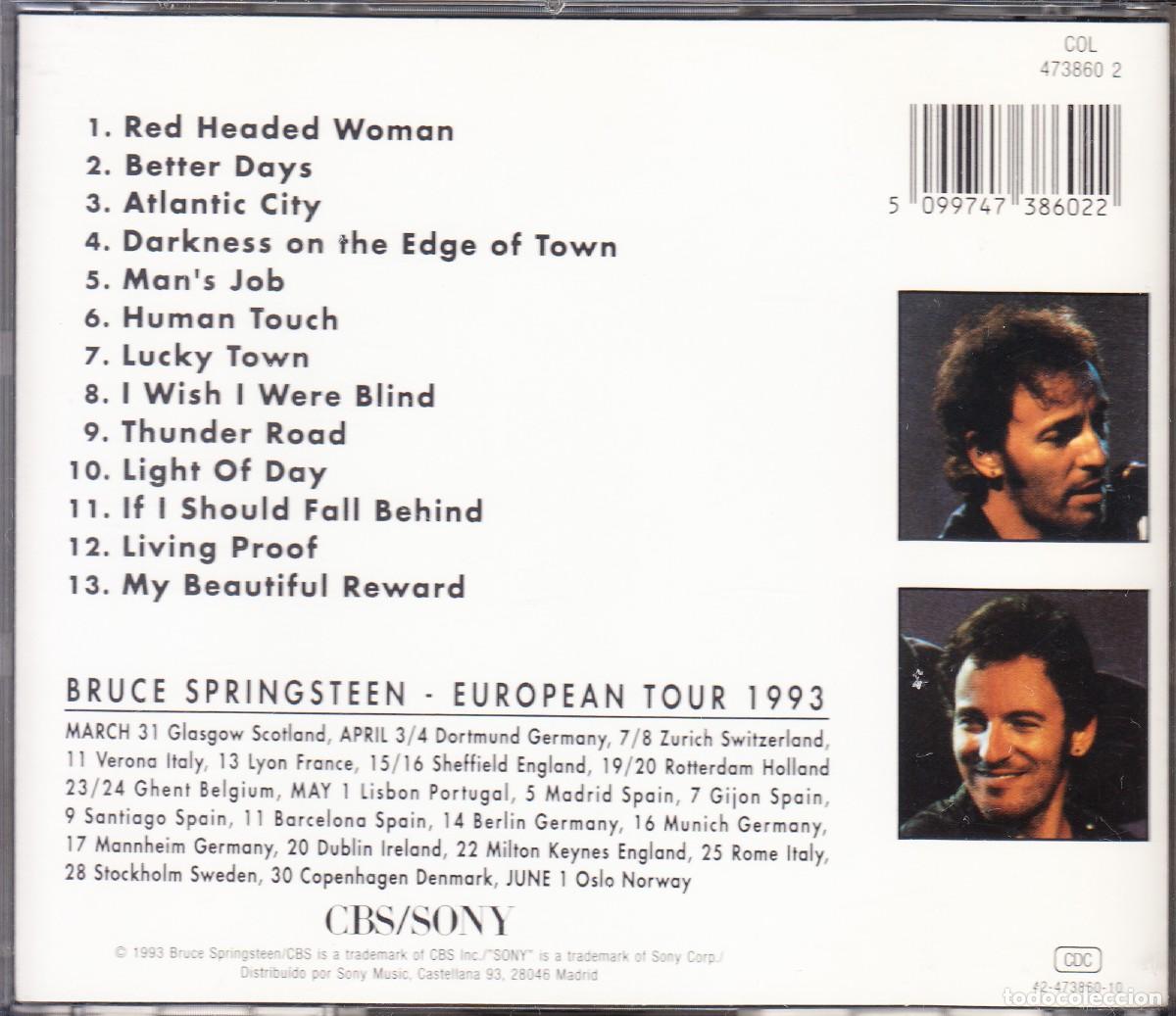 CDs de m&uacute;sica: BRUCE SPRINGSTEEN. IN CONCERT. CD. - Foto 2