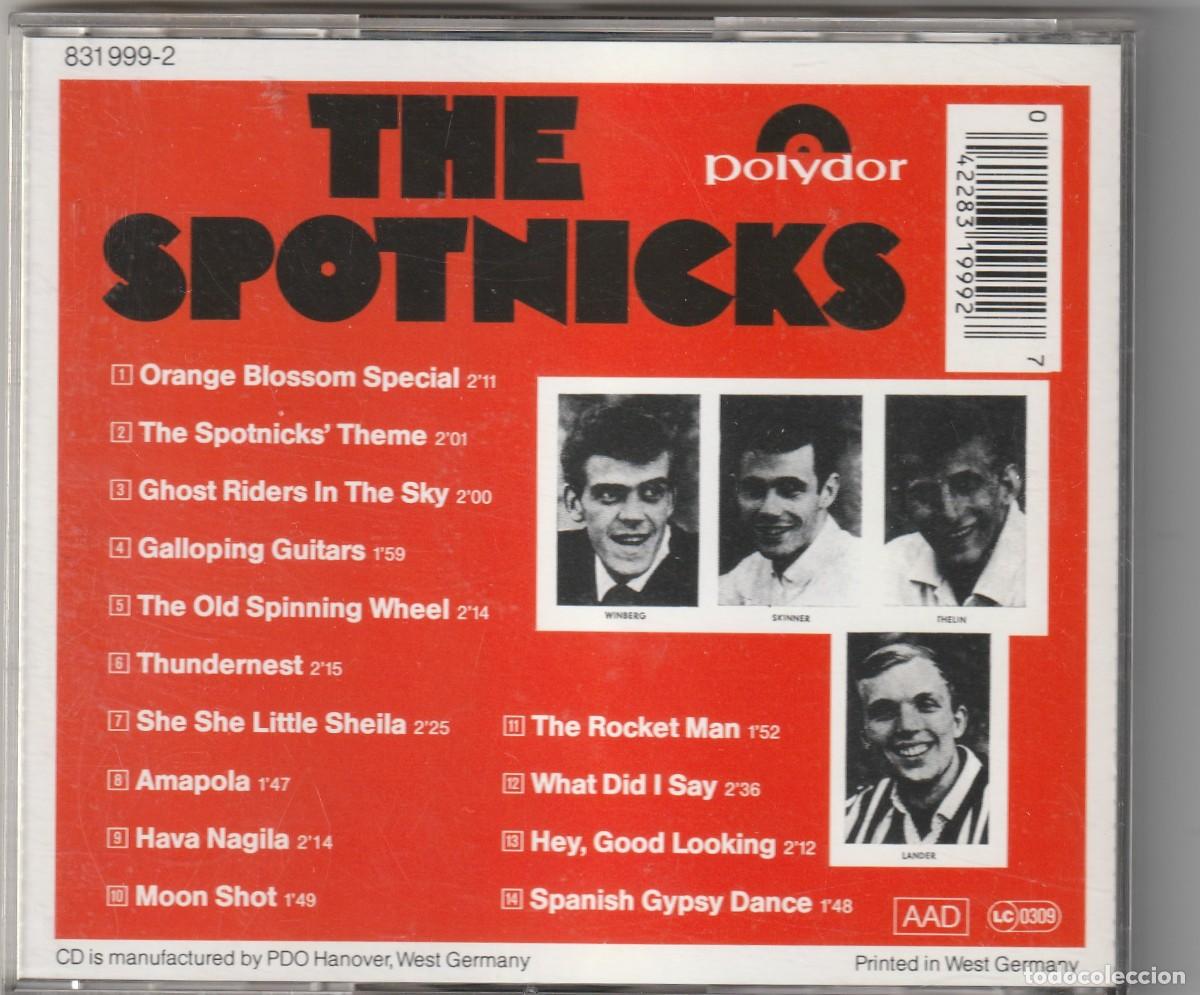 CDs de m&uacute;sica: THE SPOTNICKS (CD POLYDOR) - Foto 2