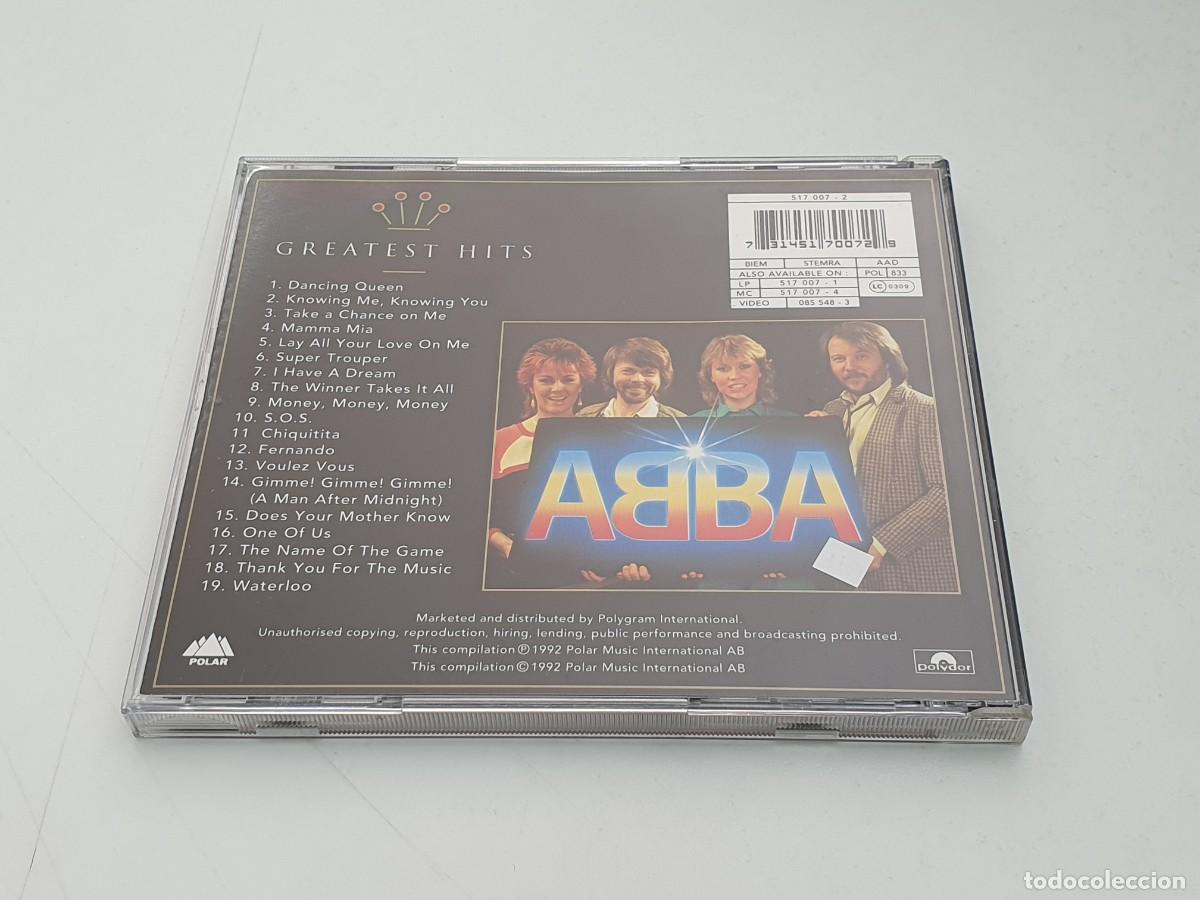CDs de m&uacute;sica: CD ABBA GOLD - GREATEST HITS - 1992 - Foto 3