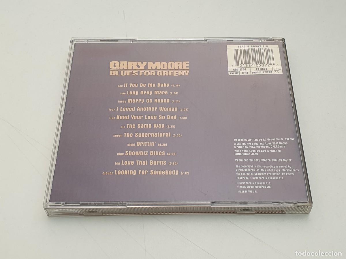 CDs de m&uacute;sica: CD GARY MOORE - BLUES FOR GREENY - 1995 - Foto 3