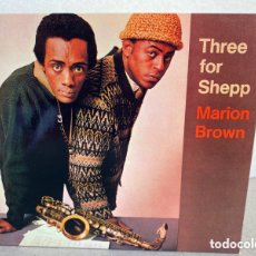 CDs de Música: MARION BROWN - THREE FOR SHEPP (CD, ALBUM). Lote 402177064