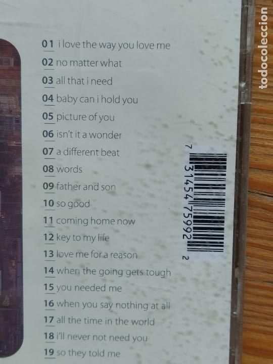 CDs de m&uacute;sica: CD BOYZONE - BY REQUEST - LEER DESCRIPCION (9H) - Foto 3