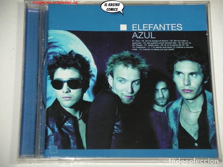 CDs de m&uacute;sica: Elefantes, Azul, CD EMI, 2000, Indie - Foto 1