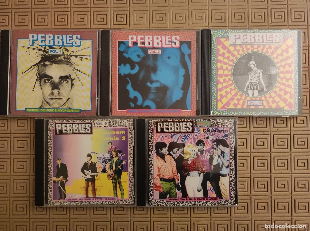 lote pebbles 5cds - garage music 60