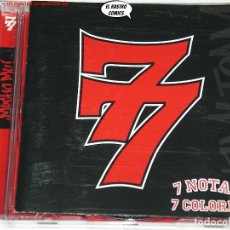 CDs de Música: 7 NOTAS 7 COLORES, 77, CD LA MADRE, 1999, HIP HOP EN ESPAÑOL, DIFÍCIL. Lote 402298559