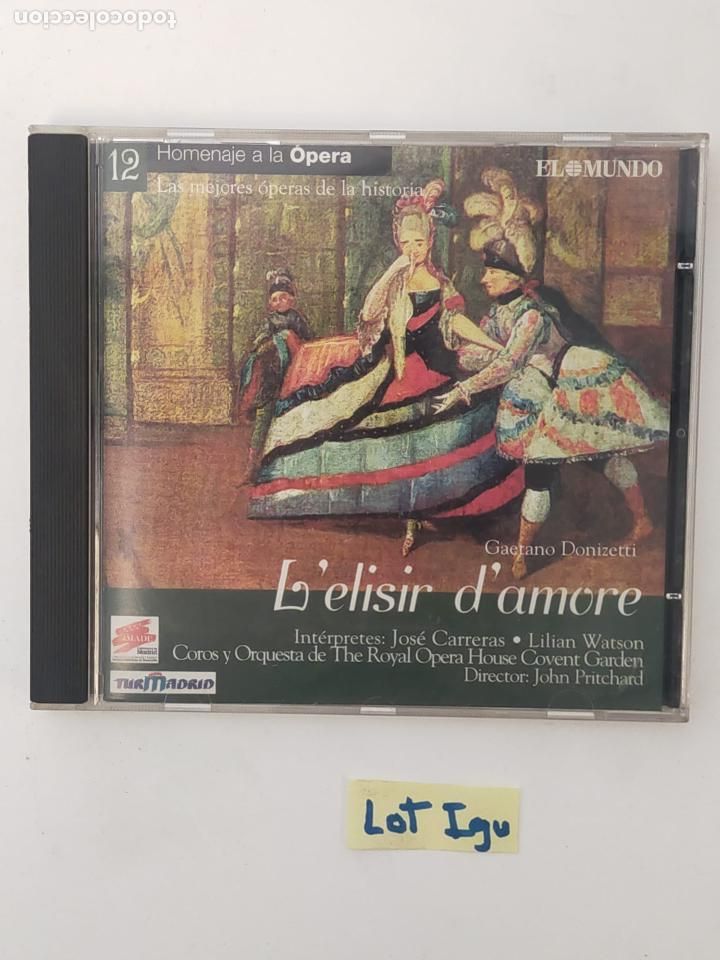 CDs de m&uacute;sica: L&rsquo; elisir d&rsquo; amore - Foto 1