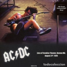 CDs de Música: ACDC LIVE AT PARADISE THEATER BOSTON 1978 LP IMPORTADO. Lote 402334359