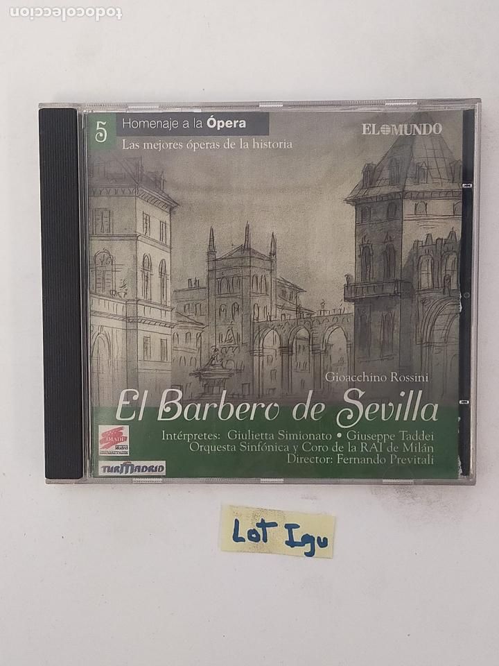 CDs de m&uacute;sica: El barbero de Sevilla - Foto 1