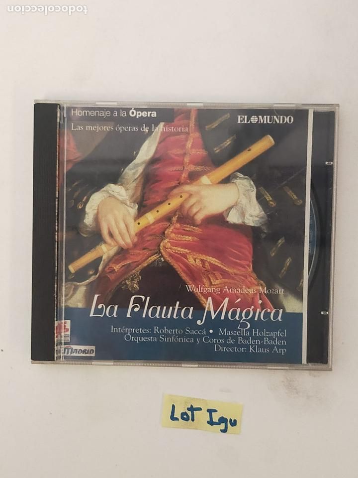 CDs de m&uacute;sica: La flauta m&aacute;gica - Foto 1