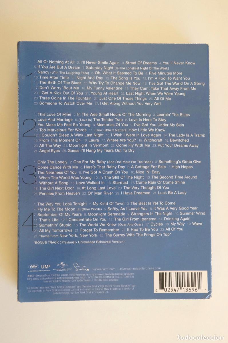 CDs de m&uacute;sica: CD Ultimate Sinatra + Libro. 4 CD, m&aacute;s libro sobre Frank Sinatra (en ingl&eacute;s). - Foto 2