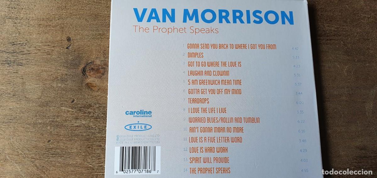 CDs de m&uacute;sica: VAN MORRISON. THE PROPHET SPEAKS. 2019. CD - Foto 2