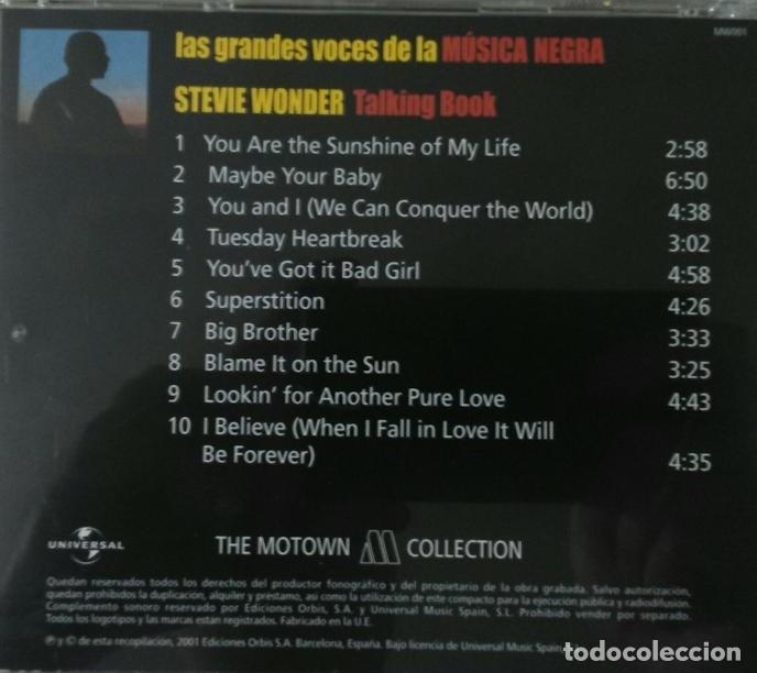 CDs de m&uacute;sica: CD. TALKING BOOK - STEVIE WONDER - - Foto 2