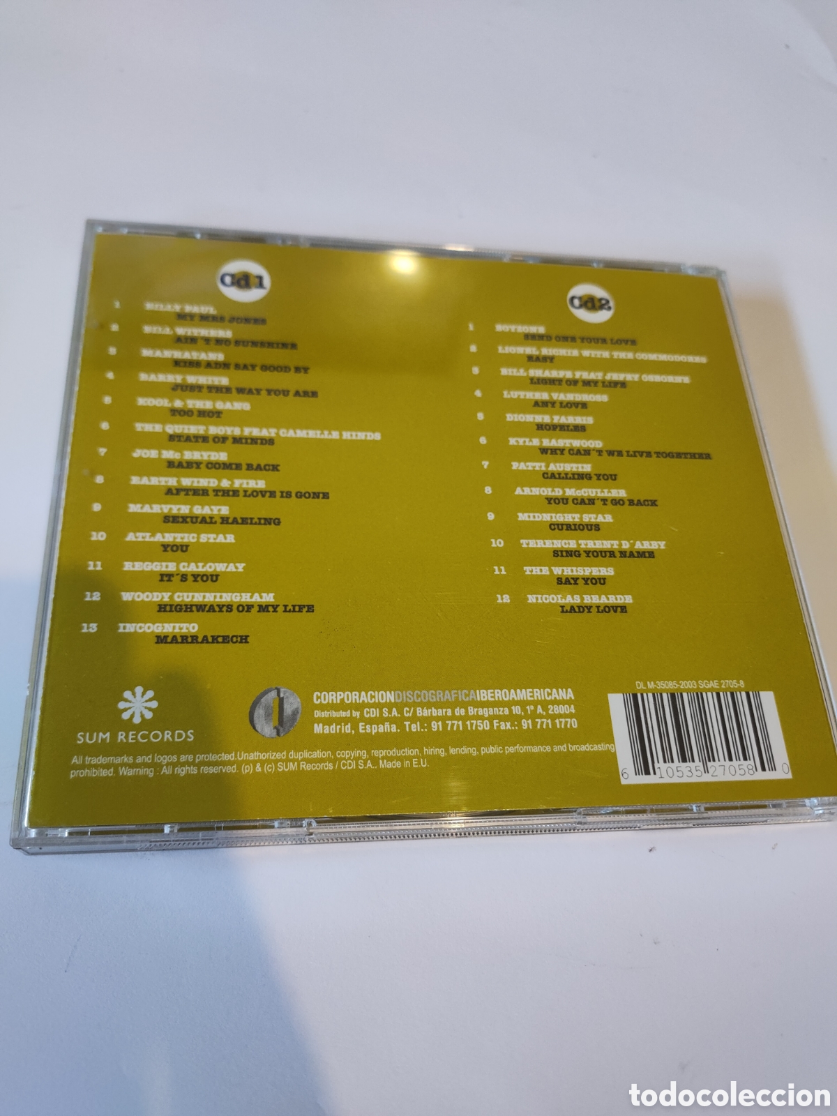 CDs de m&uacute;sica: SCD1 b+b CD DE SEGUNDAMANO - Foto 2