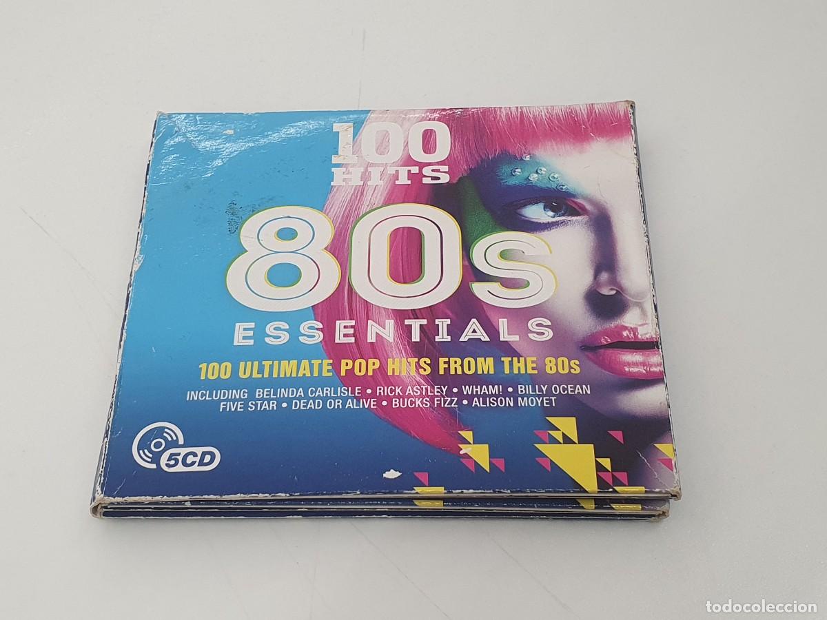 CDs de m&uacute;sica: 5 CD 100 HITS - 80s ESSENTIALS - 2015 - Foto 1