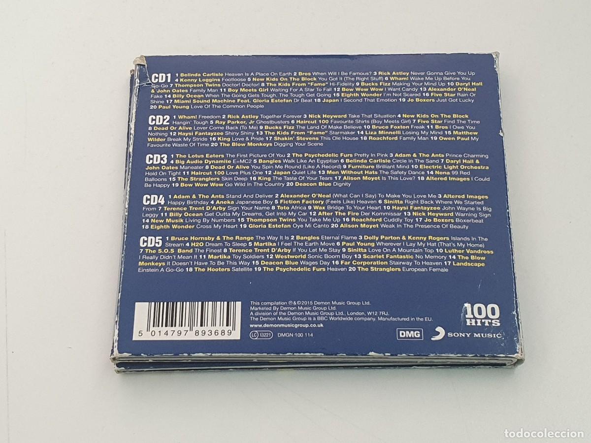 CDs de m&uacute;sica: 5 CD 100 HITS - 80s ESSENTIALS - 2015 - Foto 7