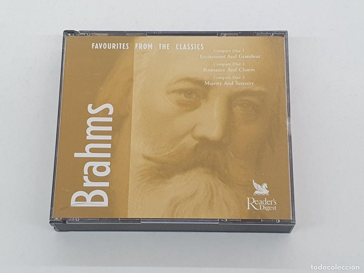 CDs de m&uacute;sica: 3 CD BRAHMS - FAVOURITES FROM THE CLASSICS - 2001 - Foto 1