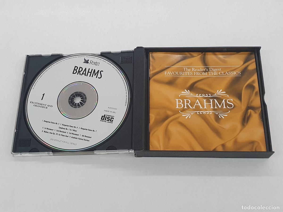 CDs de m&uacute;sica: 3 CD BRAHMS - FAVOURITES FROM THE CLASSICS - 2001 - Foto 2