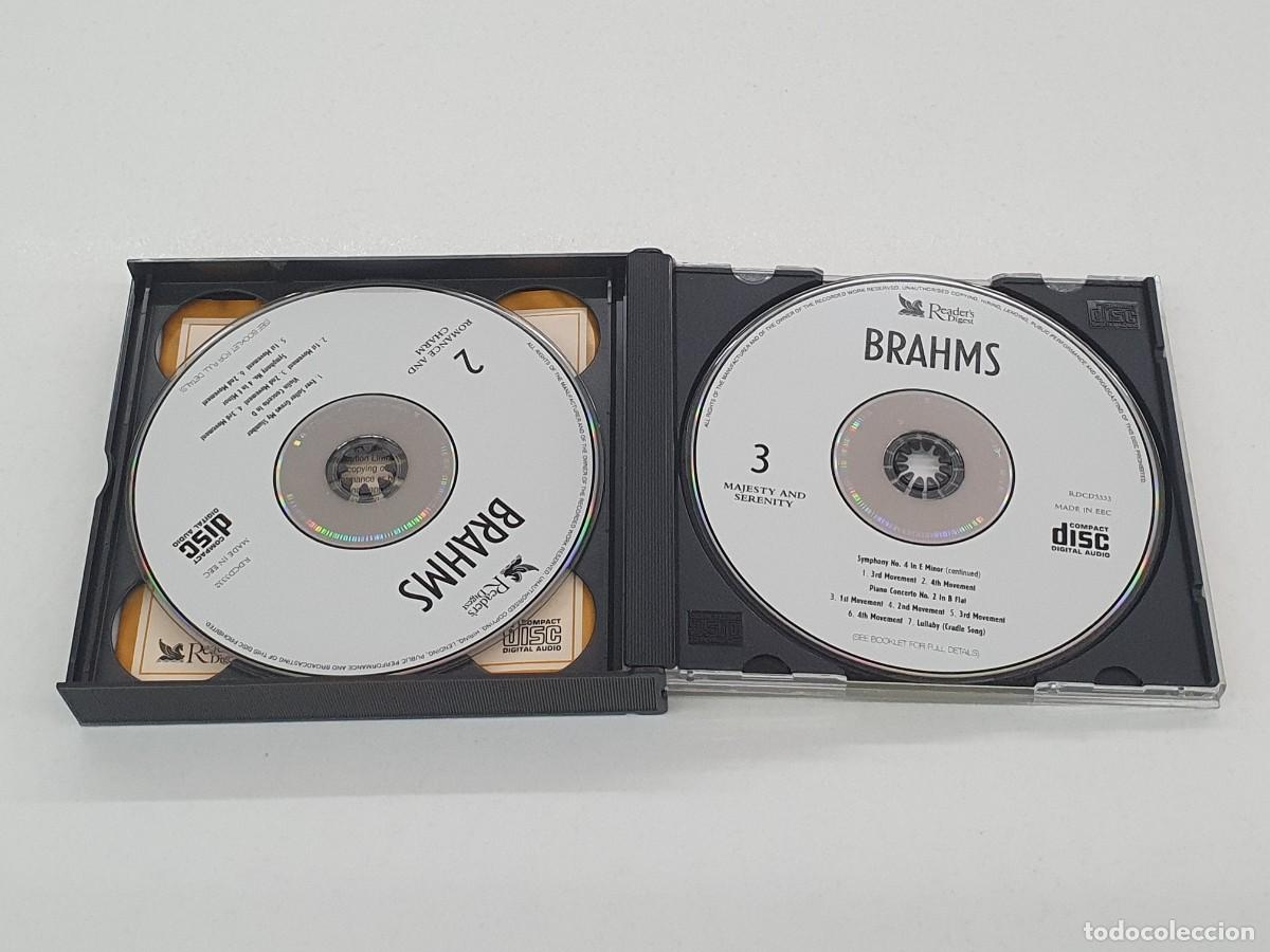 CDs de m&uacute;sica: 3 CD BRAHMS - FAVOURITES FROM THE CLASSICS - 2001 - Foto 3