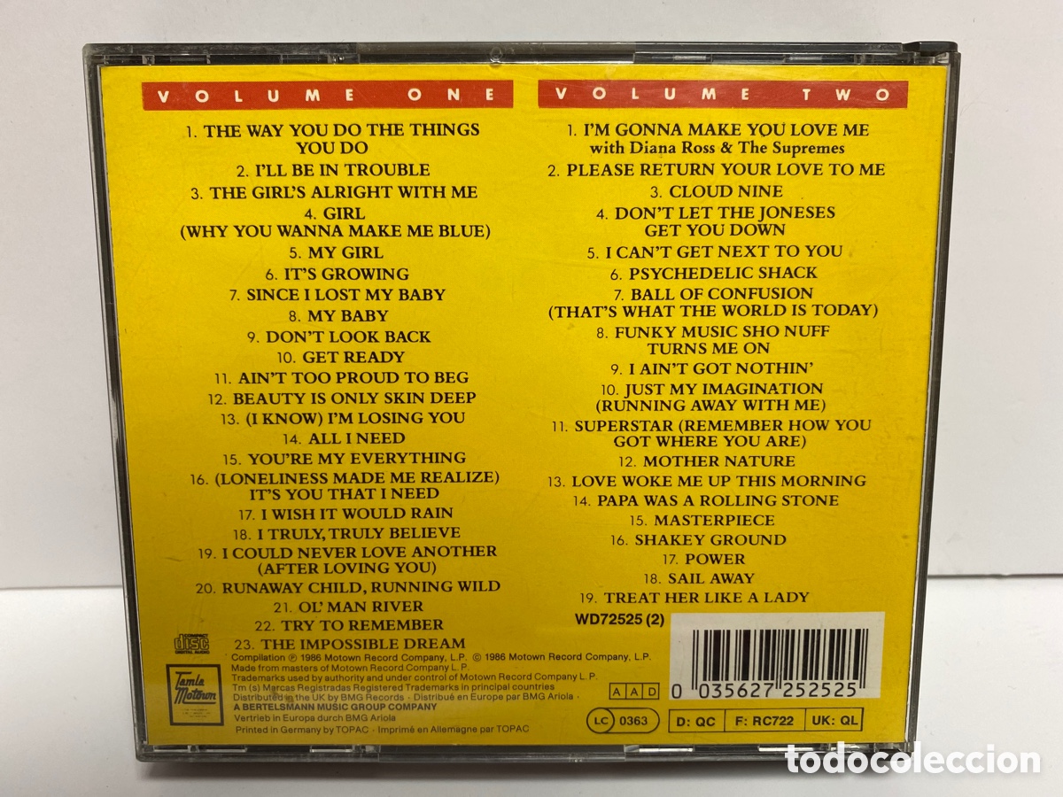 CDs de m&uacute;sica: The Temptations - Anthology (2xCD, Comp) - Foto 2