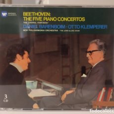 CDs de Música: BEETHOVEN - PIANO CONCIERTOS - KLEMPERER - BARENBOIM. Lote 402514929