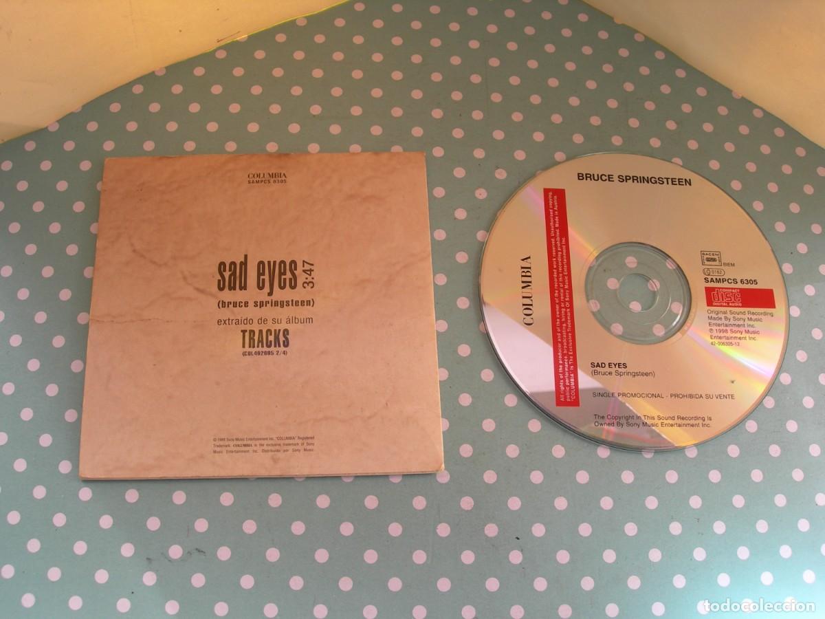 CDs de m&uacute;sica: BRUCE SPRINGSTEEN / SAD EYES / CD SINGLE / ROCK - Foto 2