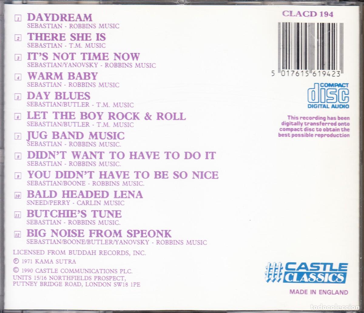 CDs de m&uacute;sica: LOVIN SPOONFUL. DAYDREAM. CD. - Foto 2